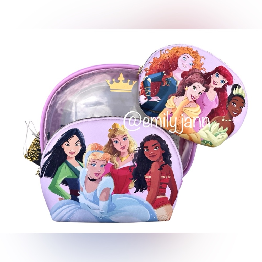 Disney Princess🪷Cosmetic Bag Set